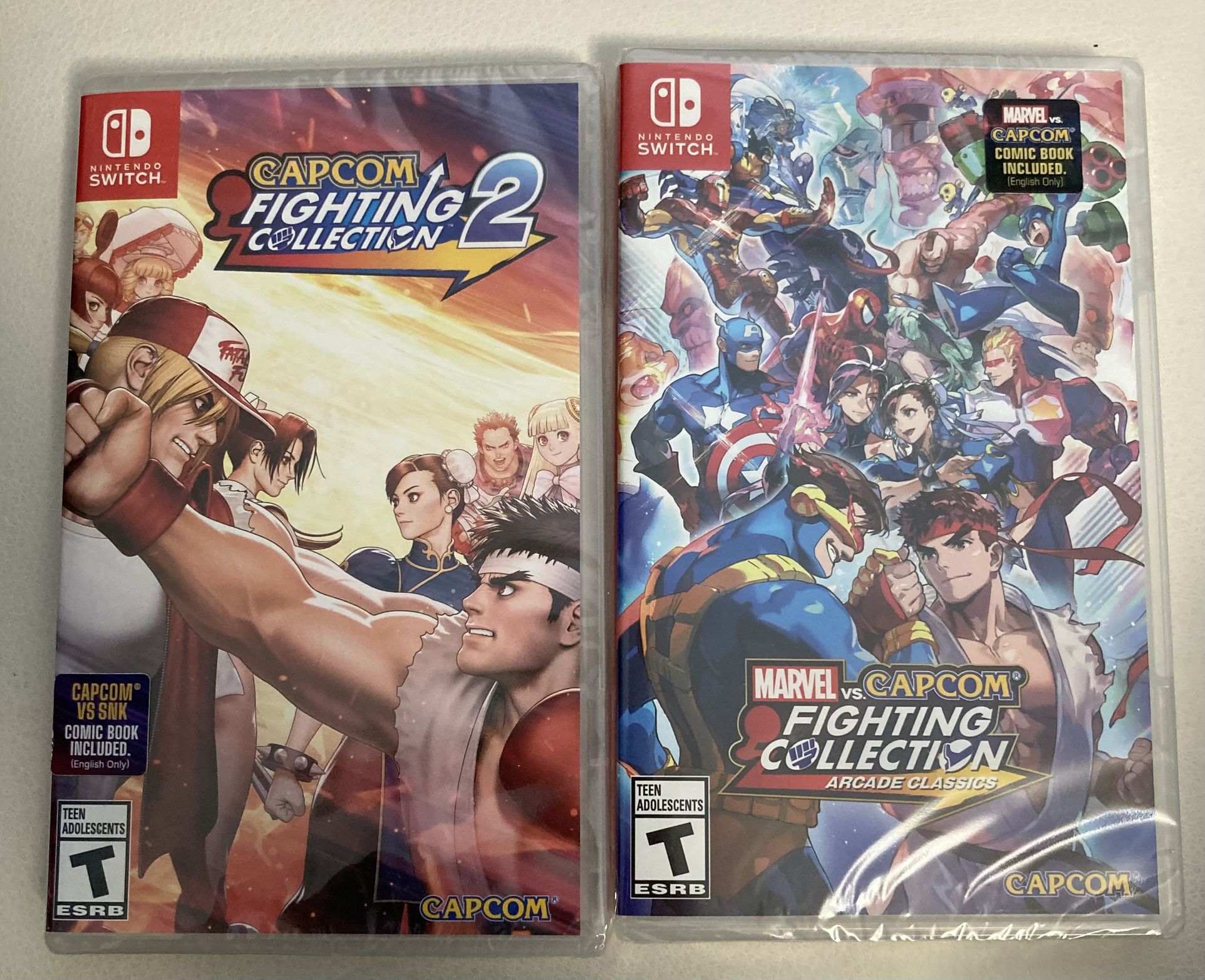 Marvel VS Capcom Fighting Collection 2 Arcade Classics 15 Games Switch SnK Stree