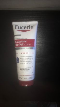 Unopened eczema relief cream