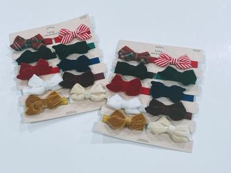 NEW Velvet Bow 10 Count! Perfect Christmas Gift!  