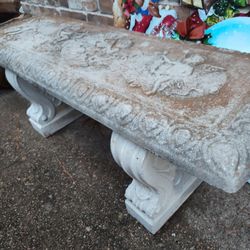 Very Beautiful Christmas Gift Concrete Garden Bench Only 200$