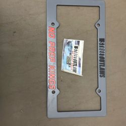 Goes on license plate new