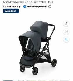 Graco Ready 2 Grow 2.0 Double Stroller Black