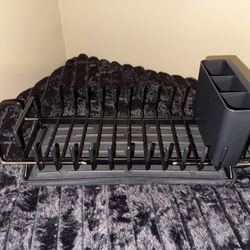 Dish Drying Rack with Utensil Holder