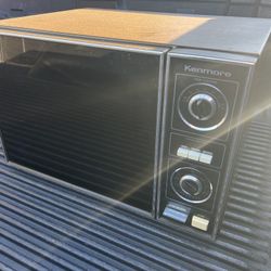 Vintage 1980s Kenmore Microwave *no power cord