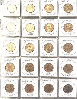 20 2007 D George Washington Presidential Dollar