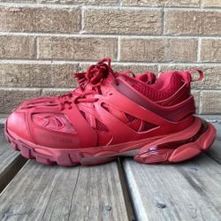 Balenciaga Track Sneaker - Red - Size 11