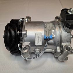 A/C Compressor & Clutch for Chevy GMC Truck SUV 4.3L R134a – Exact Fit Replaceme
