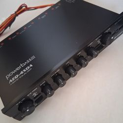 POWERBASS 4 BAND EQUALIZER 10 VOLTS MAX OUTPUT
