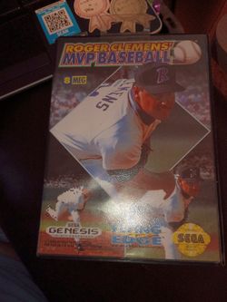 Roger Clemens' MVP Baseball Sega Genesis