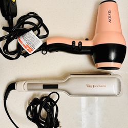 Revlon Hair iron With Dryer