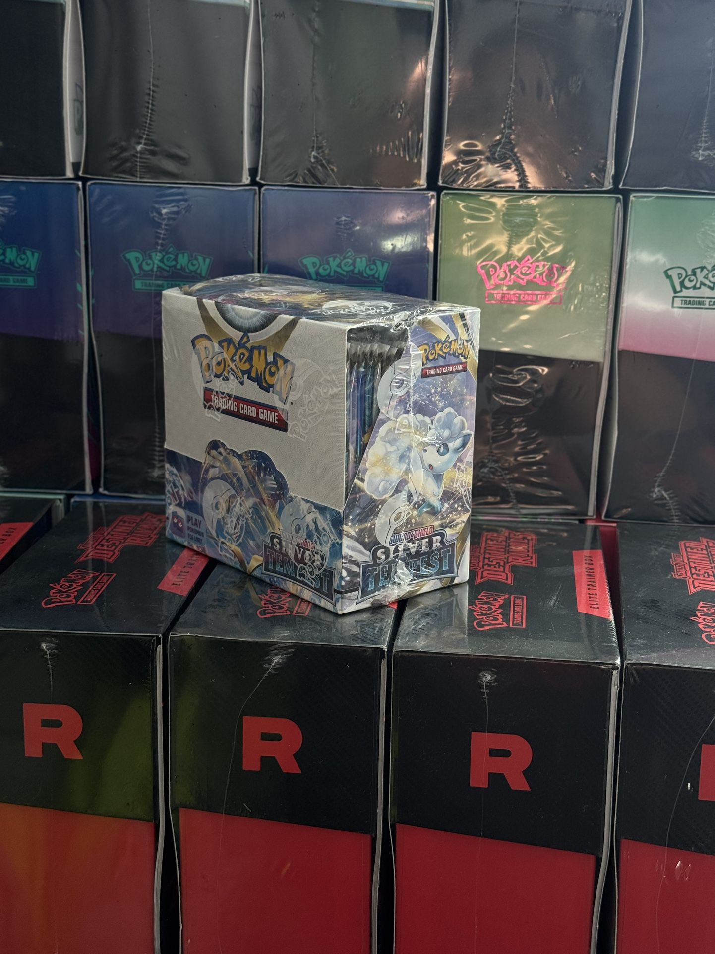 Silver Tempest Booster Box Pokemon