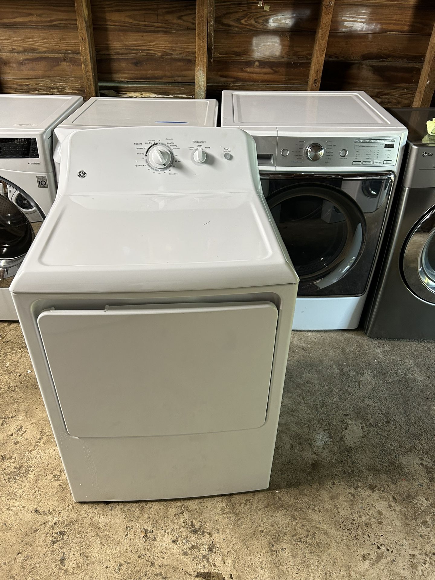 Electric Dryer GE Used Warranty 