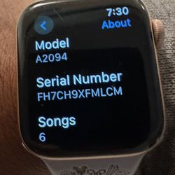 Apple Watch Series 5 Aluminum 40 MM Cellular 