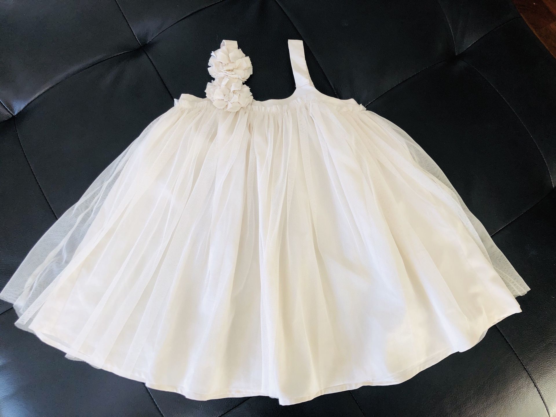 Gorgeous Baby Gap cream tule Dress Girls 18/24