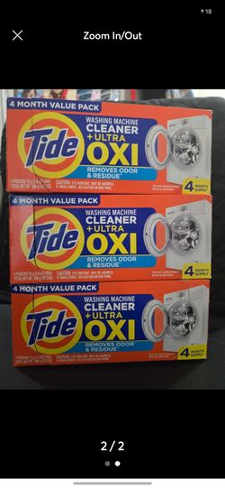 Tide Ultra OXI Washing Machine Cleaner 3-Pack