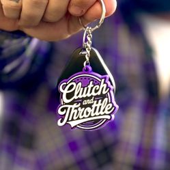 OG Crest Keychain (Purple)