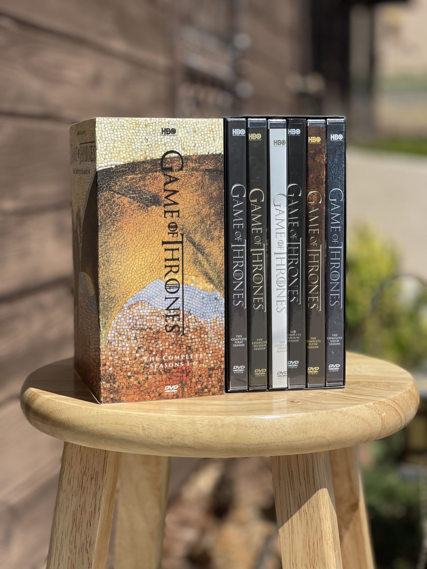 Game Of Thrones Complete Season 1-6 Box Set w/ Slipcover