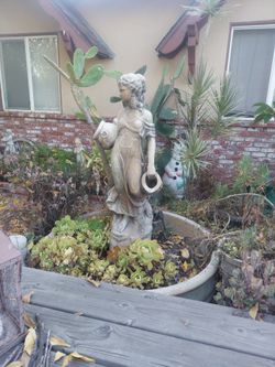 Special cement fountain