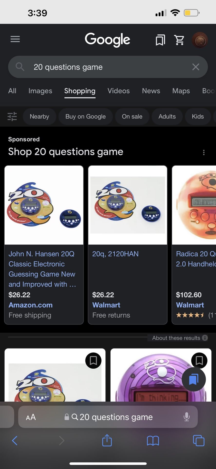20 Questions game