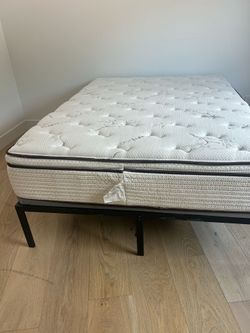 Queen Mattress with Bed Frame