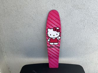 Hello Kitty Pink Skateboard Deck – Sanrio – Collector