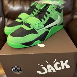 Jordan CJ1 T-Rexx Travis Scott Spark Green