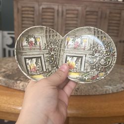 Johnson bros Made In England Small Decorative Plates