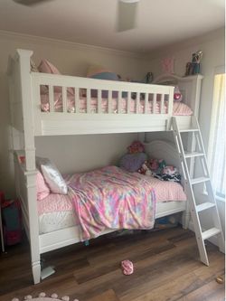 White Bunk Bed
