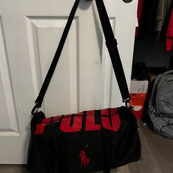 polo duffel bag lmk if interested!!