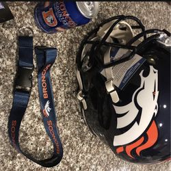 Helmet Or Or Or Jersey , Beer , And Key Chain Denver Broncos 