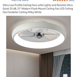 Ceiling fan with lights