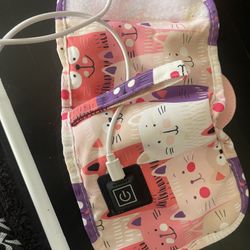 Hobeauty Portable Car Travel Bottle Warmer 104℉ to 140℉ 3-level Adjustable USB Milk Heat Keeper Baby Bottle Warmer with USB Data Cables Infant Bottle 