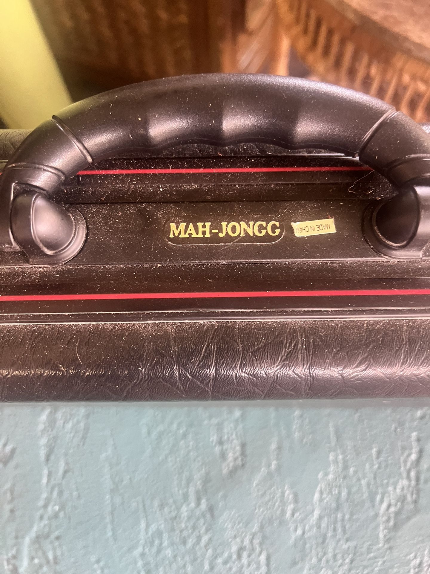 Vintage Mah-Jongg Game Complet And With Directions And Padded Case