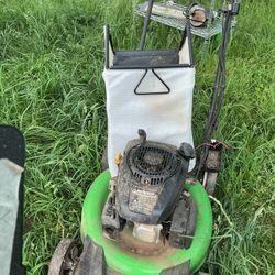 A Good Lawn Mower, Works Pretty Good , Come With A Bag And More