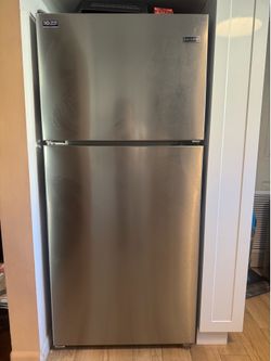 Stainless Steel Maytag Refrigerator