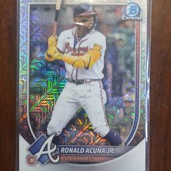 Baseball ronald acuña jr. Card