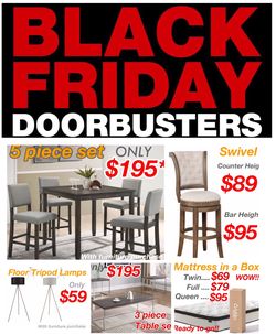 Black Friday Doorbuster starting at
