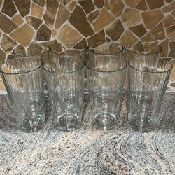 8 Tall Heavy Duty Glasses 6” Tall 