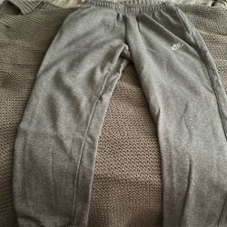 Gray  Nike Sweat Pants 