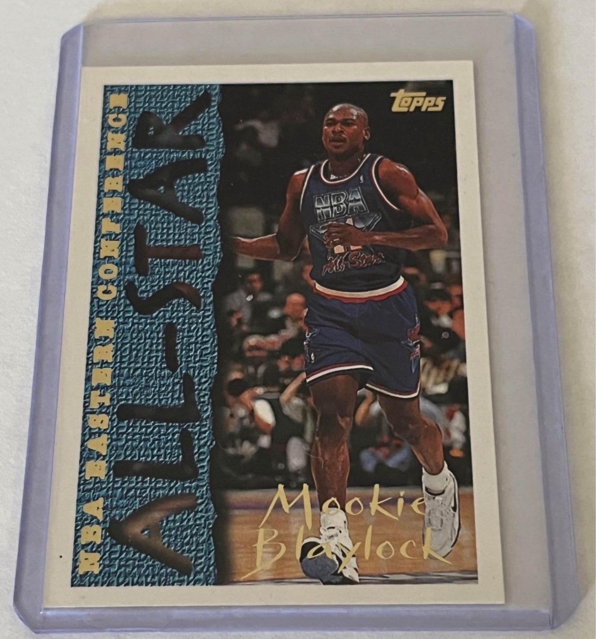1994 Topps Basketball All Star Mookie Blaylock #2 Atlanta Hawks
