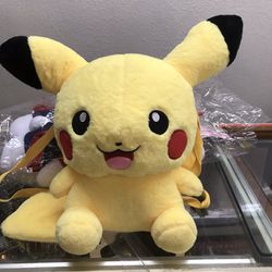 Pokémon Pikachu Plush Backpack Bag