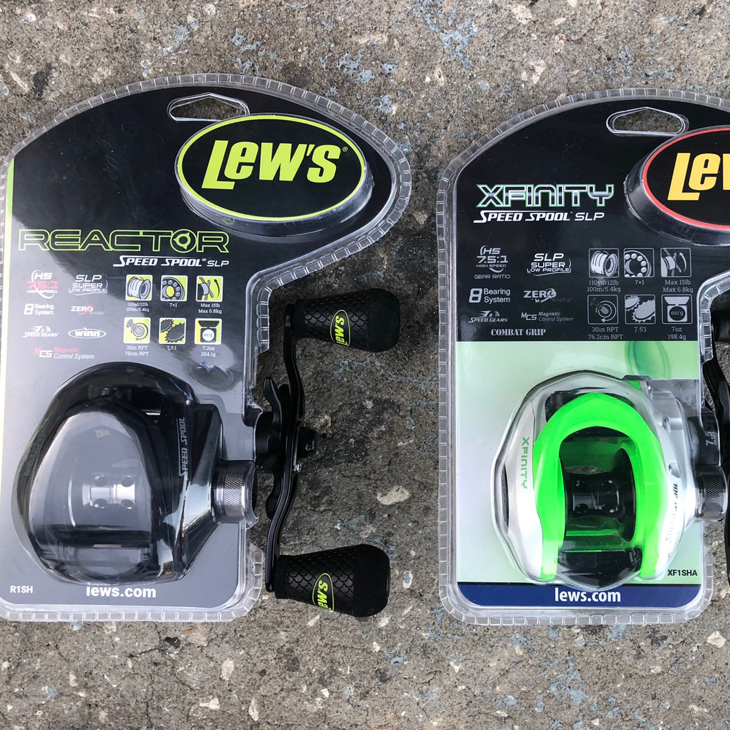 Lew's Reactor & Lew's XFinity Baitcaster Fishing Reels . Brand New Unopened  Packackages. Both Reels For $80 for Sale in Seffner, FL - OfferUp