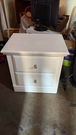 Two drawer nightstand