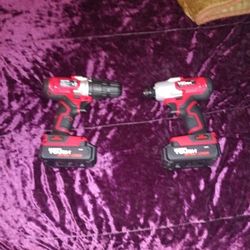 Hyper Tough Electric Drill And Electric Impact Drill 20V No Charger