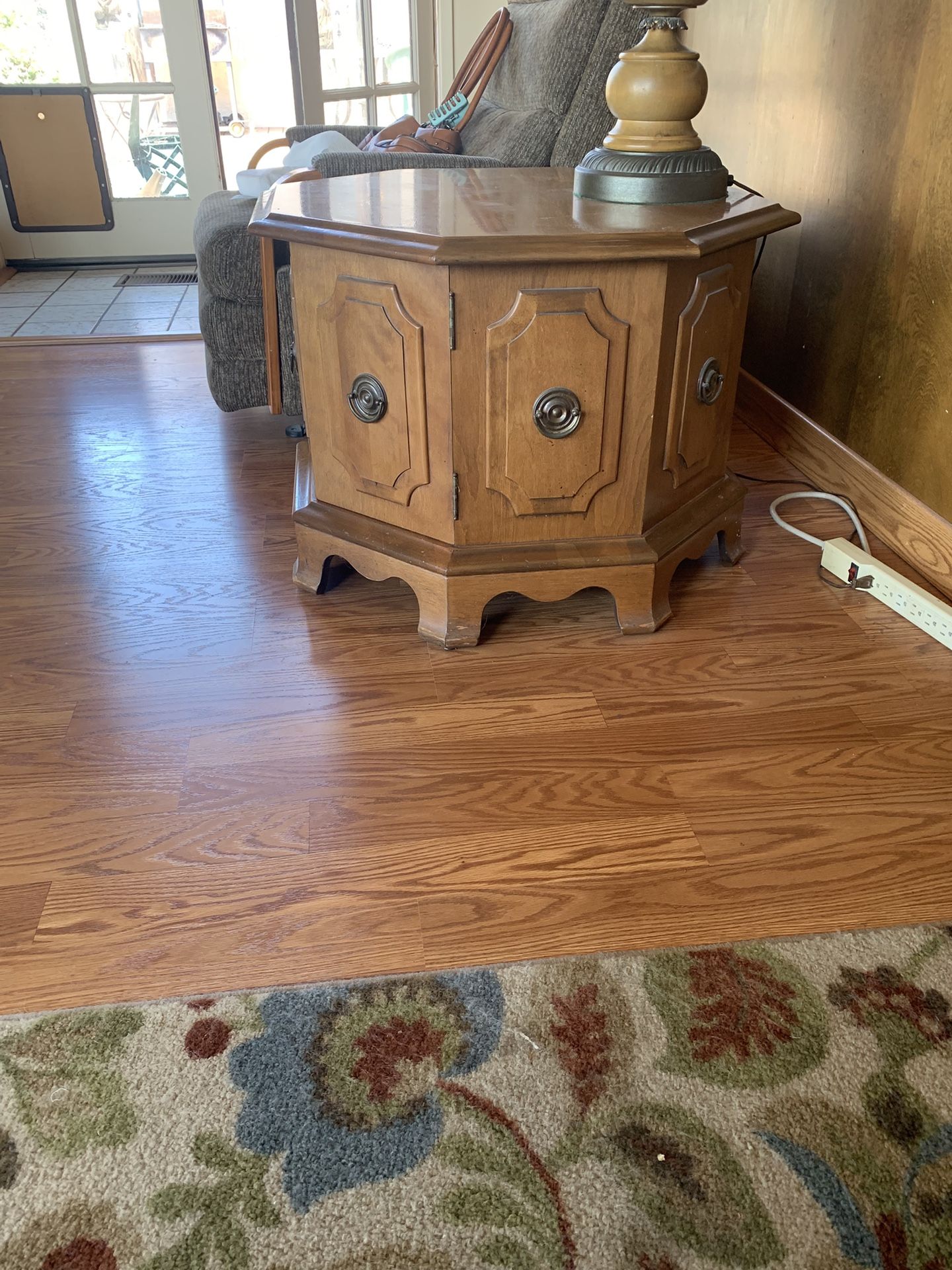 Octagon Antique Table