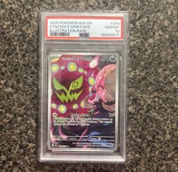 Cynthia's Spiritomb 244/217 Me: Ascended Heroes Holo PSA 10