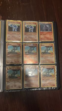 Pokémon Machoke & Machop Card Lot