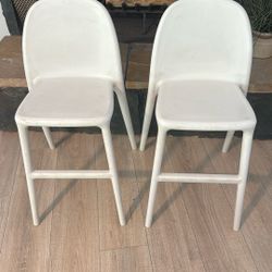 2 Kids IKEA Plastic Chairs