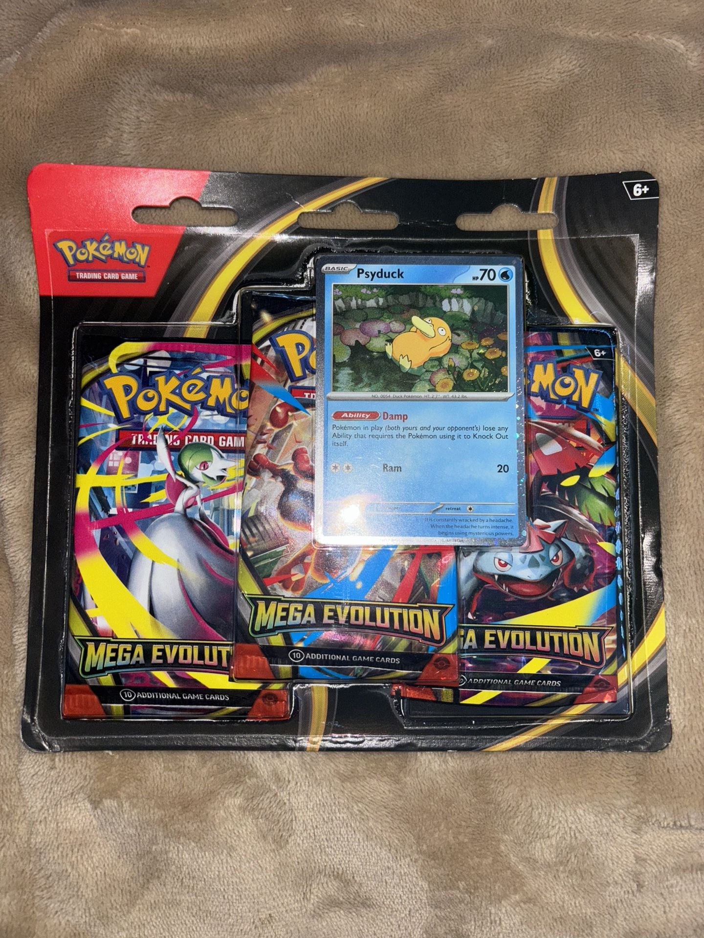 Pokemon Mega Evolution 3-Pack (Psyduck) (Read Description)
