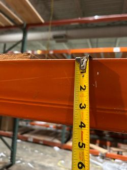 8ft Pallet racks beams